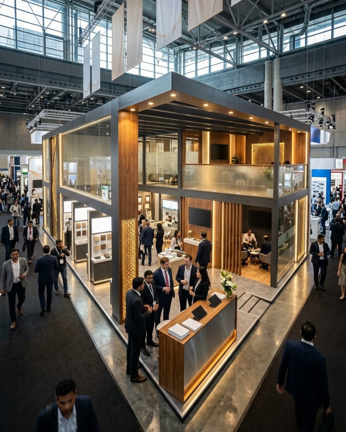 Trade expo pavilion